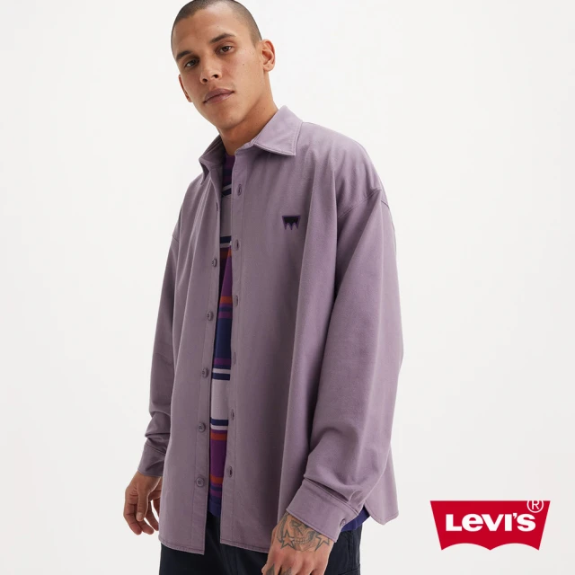 LEVIS Skateboarding™滑板系列 男款寬鬆版襯衫式外套 人氣新品 A7098-0002