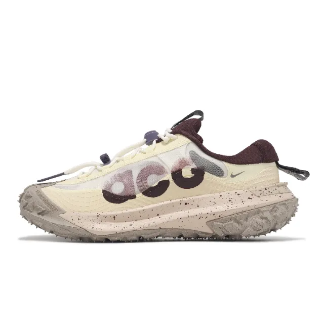 【NIKE 耐吉】戶外鞋 ACG Mountain Fly 2 Low 男鞋 棕 米白 緩衝 抓地 止滑 運動鞋(HF5700-121)