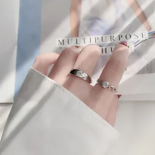 【KT DADA】包包 純銀戒指 情侶戒指 新婚戒指 求婚戒指 鑽石戒指 對戒 造型戒指 鑽戒 婚戒