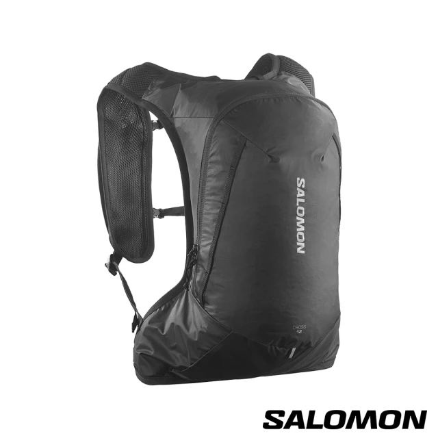 salomon官方直營 CROSS 12 多功能背包(黑)品