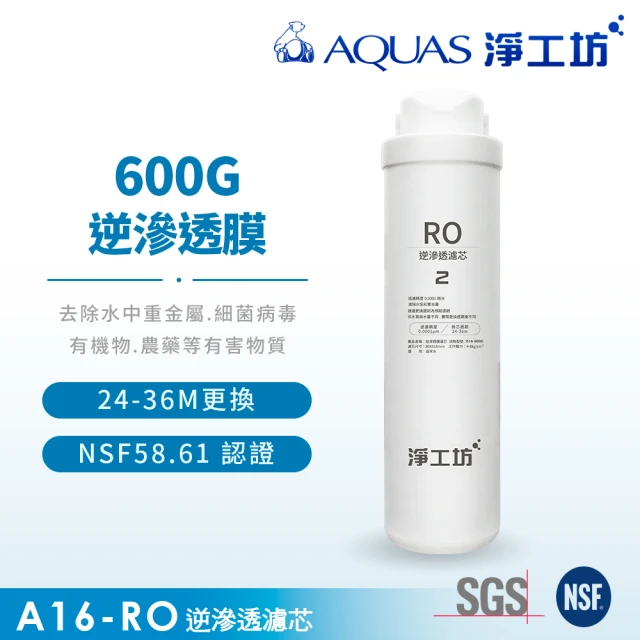 茗毅淨水 Global Aqua美國原裝進口-75G-RO膜