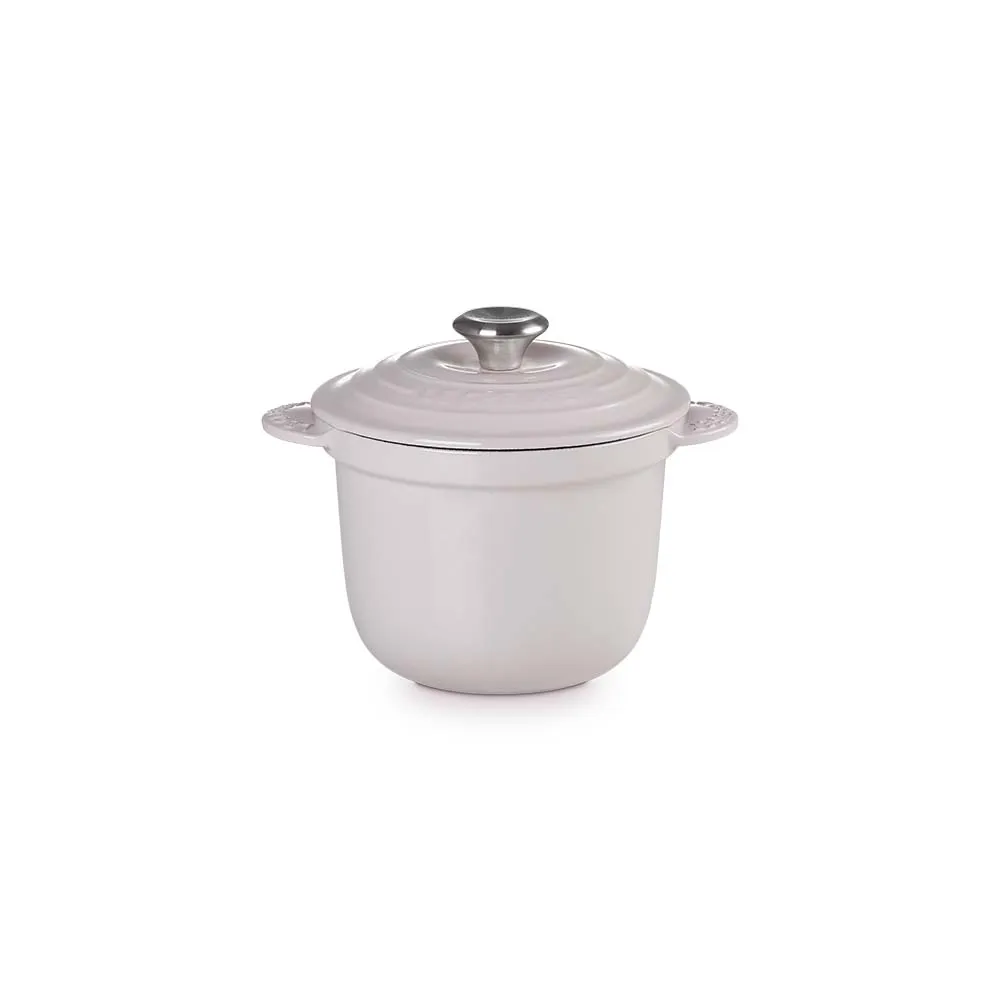 Le Creuset】萬用窈窕鑄鐵鍋18(柔粉紫-鋼頭-內鍋黑) - momo購物網- 好評推薦-2024年10月