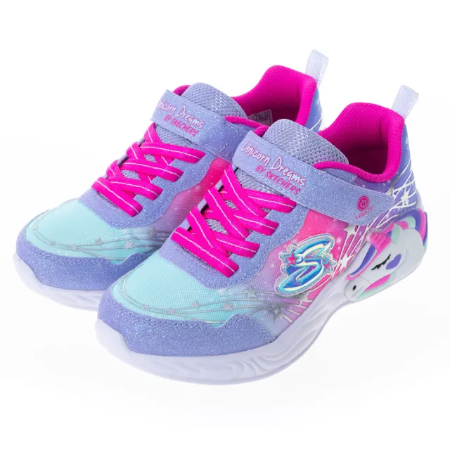 【SKECHERS】女童系列燈鞋 UNICORN DREAMS(302299LLVHP)