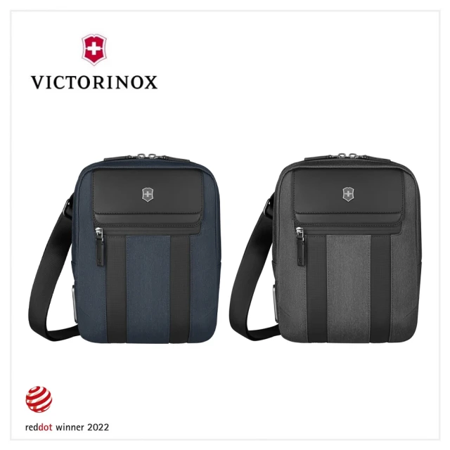 VICTORINOX 瑞士維氏 Architecture Urban2 城市系列側包 9x22x28 灰/藍(612668/612675)