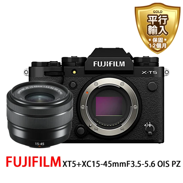 FUJIFILM 富士 XT5+XC15-45mm變焦鏡頭*(平行輸入-黑色)