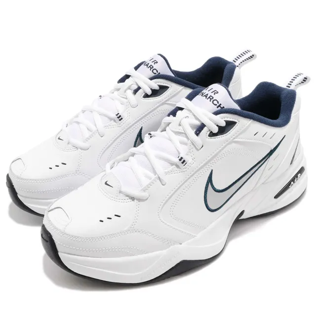 【NIKE 耐吉】休閒鞋 Air Monarch IV 男鞋 復古 老爹鞋 厚底 2色單一價(415445-102)