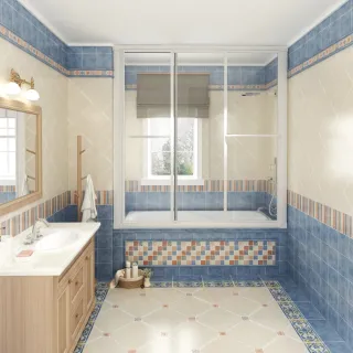 【ITAI 一太】缸上型-一字三門淋浴門/強玻/雙邊開門(寬151-170 x高150cm 含安裝)