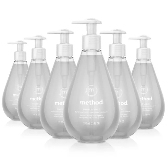 【method 美則】水甜心洗手乳354mlx6(洗手液 寶寶洗手 低敏 香氛)