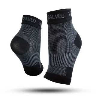 【Vital Salveo 紗比優】防護鍺輕薄型壓縮護踝兩雙入(遠紅外線運動透氣護腳踝/台灣製造)
