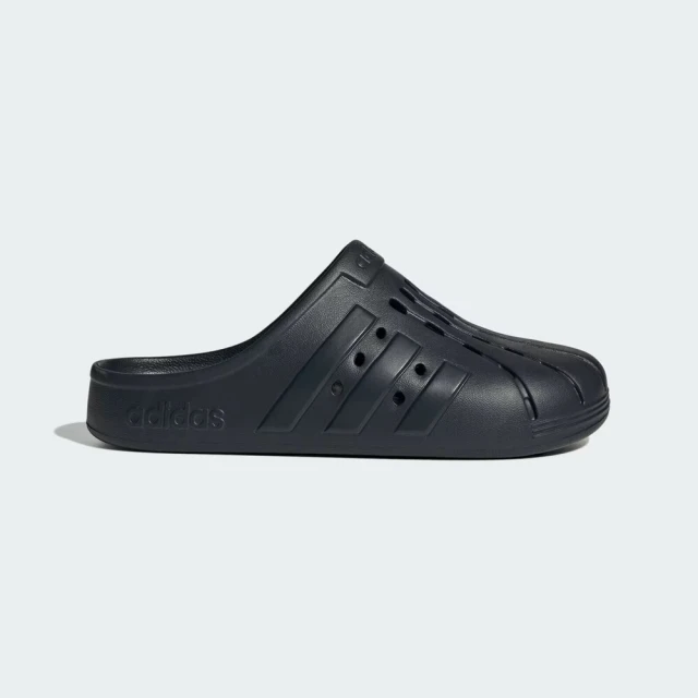 adidas 愛迪達 Adilette Clog 男女 涼拖鞋 洞洞鞋 防水 休閒 懶人鞋 游泳 全黑(IG9163)