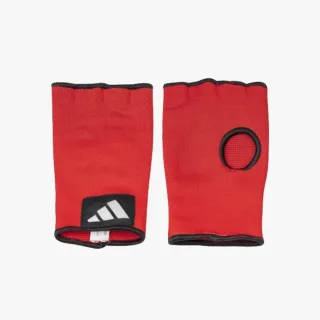 【adidas 愛迪達】拳擊快速手綁帶 紅黑(拳擊繃帶 纏手帶 泰拳 格鬥 拳擊手套  拳套搭配用)