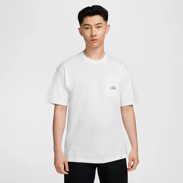 NIKE 耐吉 上衣 男款 短袖上衣 運動 AS M NSW TEE M90 PKT PTCH CNCT 白 FZ5414-100(3S3854)