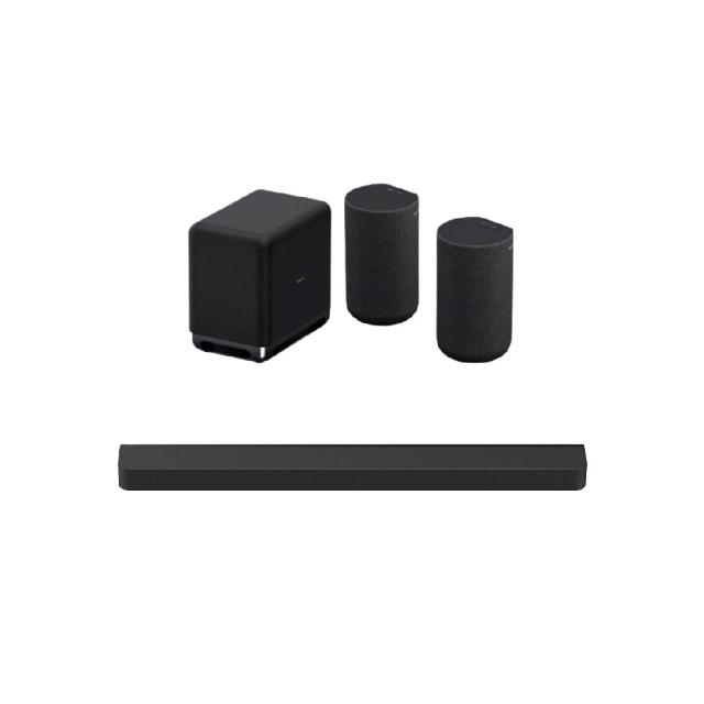 【SONY 索尼】Bar 8 + SA-RS5 + SA-SW5(HT-A8000聲霸家庭劇院組)