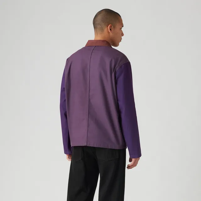 【LEVIS】Skateboarding™滑板系列 男款 異色拼接夾克 熱賣單品 A5732-0002