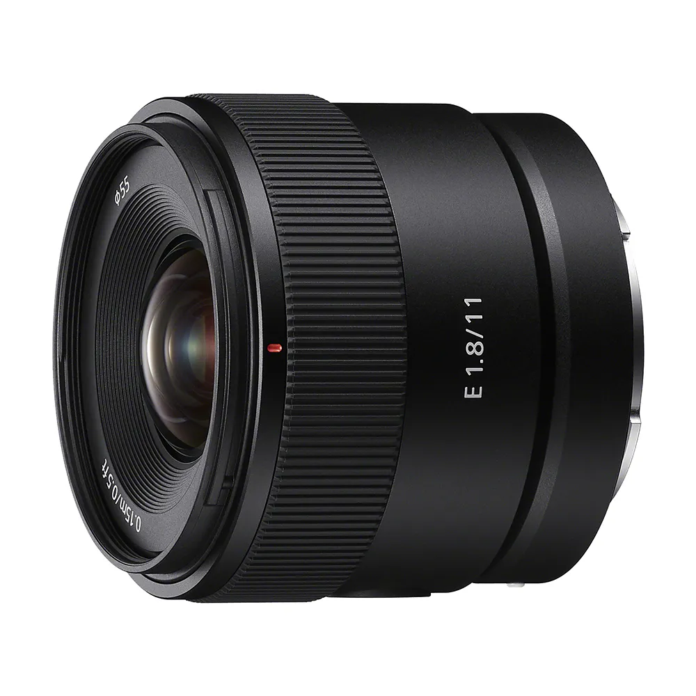 【SONY 索尼】APS-C E 11mm F1.8 大光圈廣角定焦鏡 SEL11F18(公司貨)