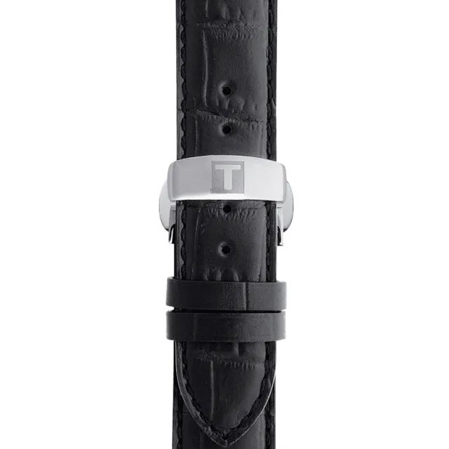 【TISSOT 天梭】LE LOCLE 力洛克 經典羅馬機械腕錶 錶 週年慶 雙11(T0064071603300)