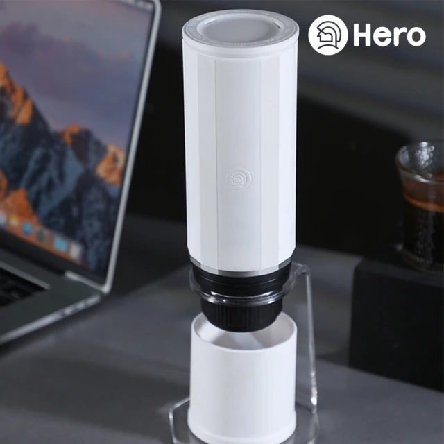 Hero 攜帶型電動兩用義式萃取膠囊咖啡機(電動/咖啡粉/膠囊/一機兩用/輕便/泵壓)