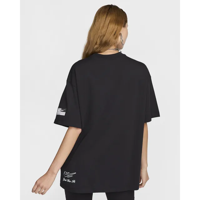 【NIKE 耐吉】雙11 短袖上衣  運動 休閒  女 AS W NSW DANCE OS SS TEE 黑色(FZ1147010)