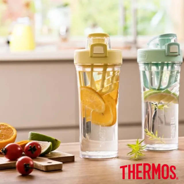 【THERMOS 膳魔師】彈蓋搖搖杯710ml(TP4086)