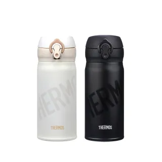 【THERMOS膳魔師】不鏽鋼超輕量彈蓋真空保溫瓶350ml(JNL-352HL)