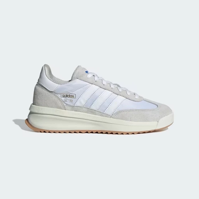 adidas 愛迪達 SL 72 RTN 運動 休閒鞋 復古鞋 麂皮 灰白 男女段(ID1031)