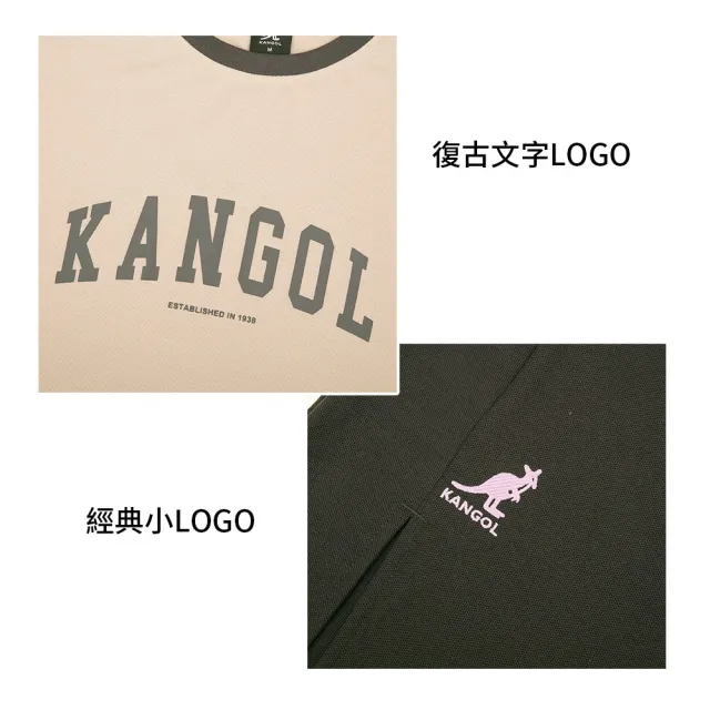 【KANGOL】袋鼠 女款開叉洋裝 64221580(修身款 包屁衣)