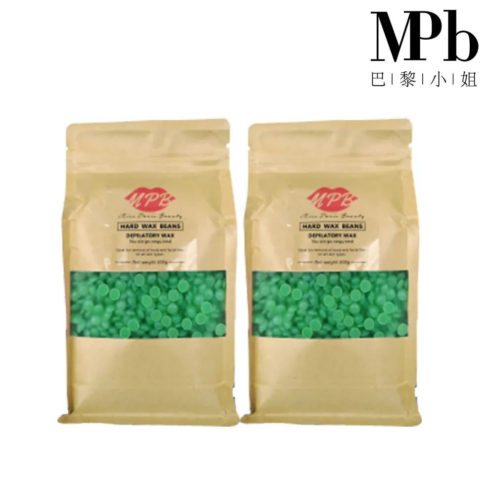 【MPB巴黎小姐】蘆薈身體蠟豆500gx2入(除毛膏 蜜蠟 私密處 鬍鬚 蠟豆 雷射 熱蠟 電動刀儀 孕婦去毛 雷射)