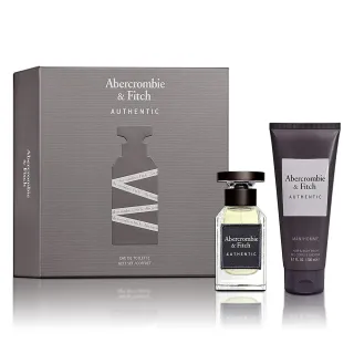 【Abercrombie & Fitch】A&F 真我男性淡香水 50ml禮盒(淡香水50ML+洗髮身體沐浴乳200ML 專櫃公司貨)