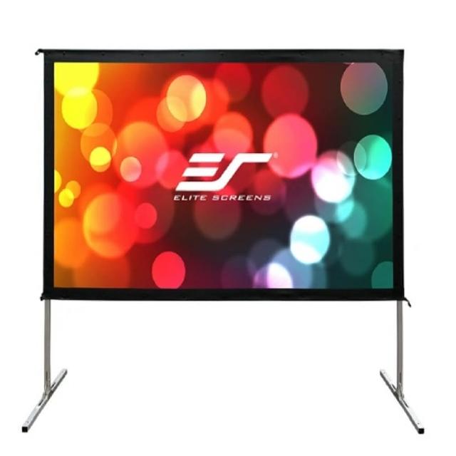 Q120V1 是 Elite Screens 億立 銀幕 系列的 4:3 尺寸投影幕布，採用 CineWhite 劇院雪白布幕材質，提供優異的畫質與反光效果。此款幕布設計輕便易於安裝與拆卸，適閤家庭影院或放映使用，是品牌銷售第一的推薦選擇。