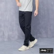 【JEEP】男裝 百搭休閒長褲(藍色)