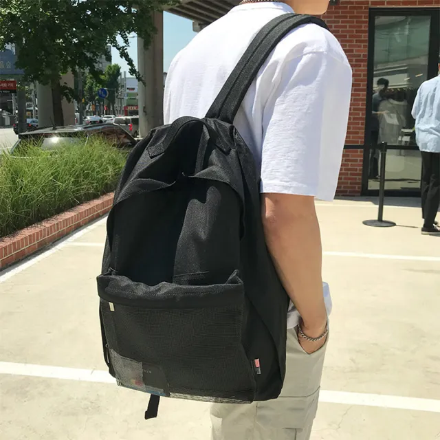 【LEEHER】尼龍後背包/大容量後背/電腦後背包/運動背包/防水包 後背包/韓國包包/後背包