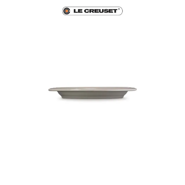 【Le Creuset】瓷器輕虹霓彩系列圓盤18cm(肉豆蔻)