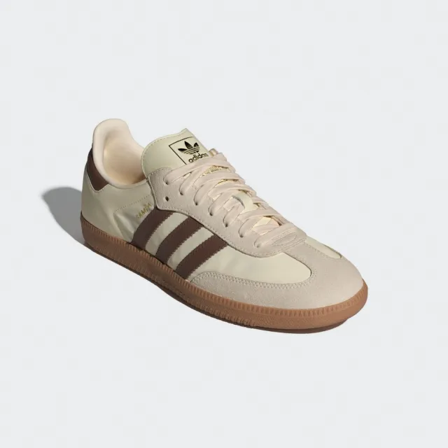 【adidas 愛迪達】SAMBA OG 運動休閒鞋(ID1447 男女鞋 ORIGINALS經典休閒鞋 奶油焦糖)