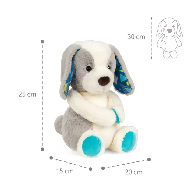 【B.Toys】夾心糖騎士犬(玩偶)