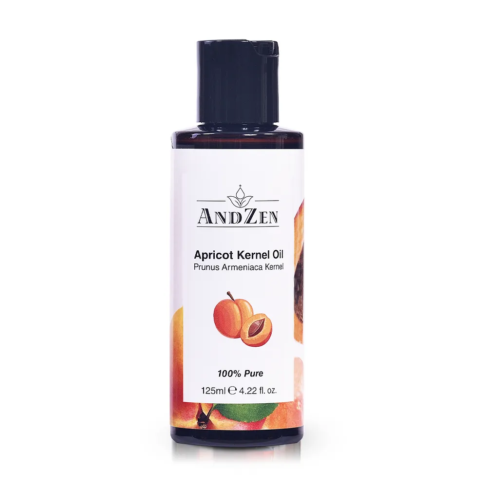 【ANDZEN安得仁】基底油125ml-杏桃核仁油-杏核仁油(澳洲原裝進口按摩油保濕油基礎油)