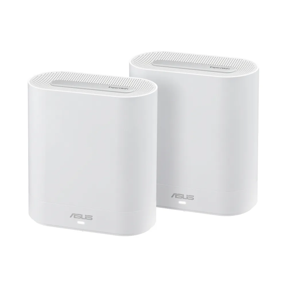 【ASUS 華碩】WiFi 6 三頻 AX7800 Mesh 商用路由器/分享器(ExpertWiFi EBM68 雙入組)