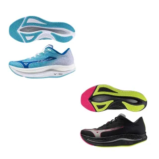 【MIZUNO 美津濃】WAVE REBELLION FLASH 2 男款路跑鞋 J1GC243551 J1GC243652(路跑鞋)