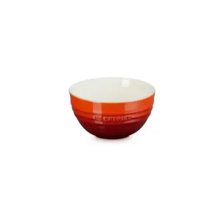 【Le Creuset】瓷器韓式飯碗(火紅辣椒)