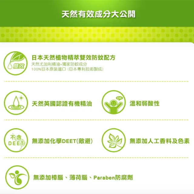 【eggshell 小鹿山丘】小鹿山丘 有機精油長效雙效防蚊液2入(60g/入)