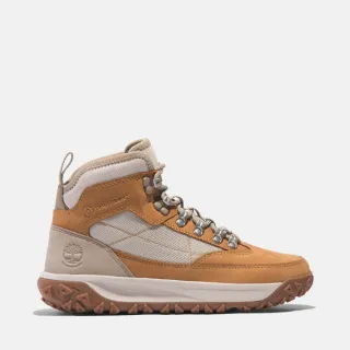 【Timberland 官方旗艦】女款小麥色GreenStride™ Motion 6中筒防水健行鞋(A5VN4754)