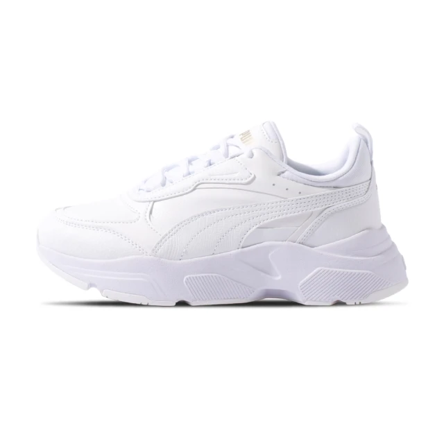 PUMA Cassia SL 女鞋 白色 復古 厚底 緩震 彈性 修飾腿型 舒適柔軟 休閒鞋 385279-01