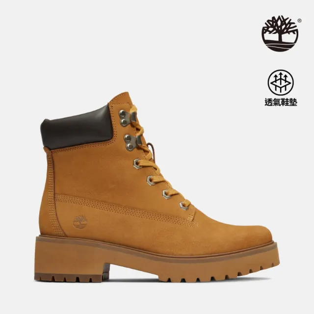 【Timberland】女款小麥色中筒休閒靴(A5VPZ231)