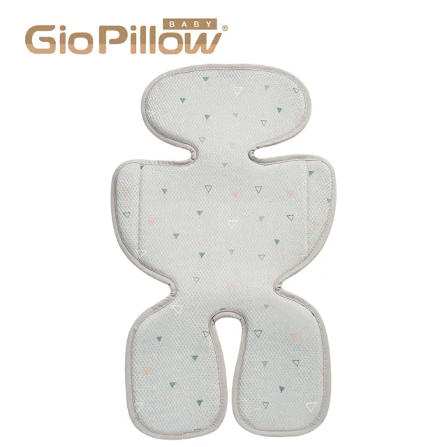 【GIO Pillow】超透氣涼爽座墊 花色款(推車涼墊 汽座涼墊 嬰兒推車坐墊 嬰兒涼墊 韓國 涼蓆 可水洗)