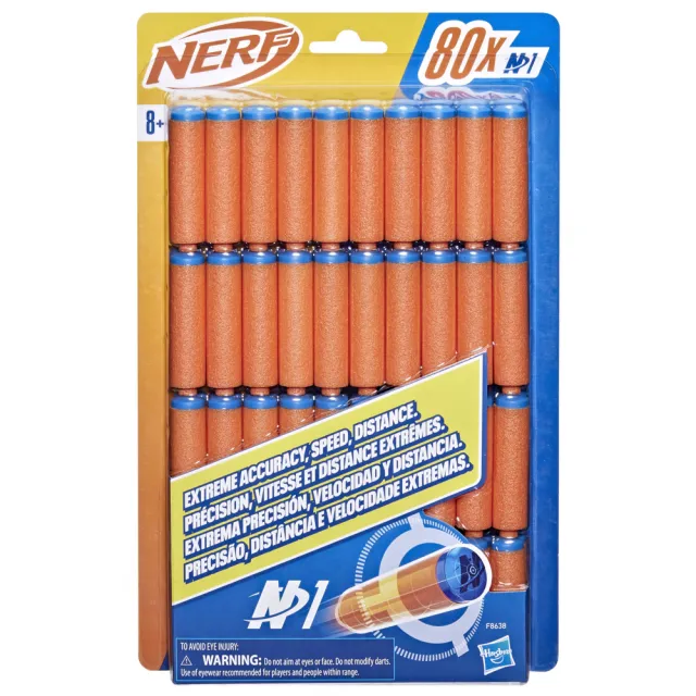 【NERF 樂活打擊】N系列(N1 彈鏢80入組)