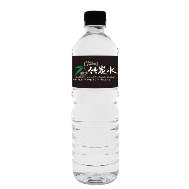 味丹 多喝水鹼性竹炭水600mlx24入/箱