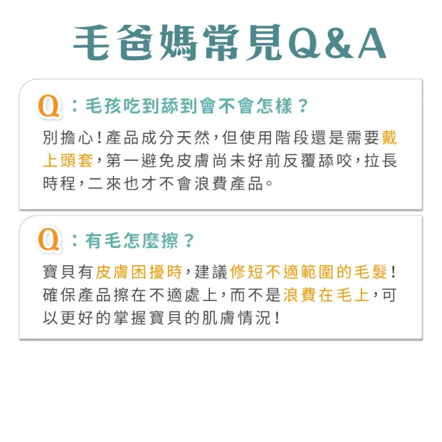 【GOODMO 歸毛家族】舒敏保濕洗毛乳300ML護膚噴液x2精萃修護霜x2(全靈貓狗護膚/無抗生素類固醇)