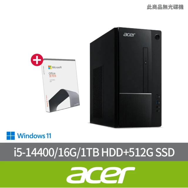 Acer 宏碁 Office 2021組★i5十核電腦(TC