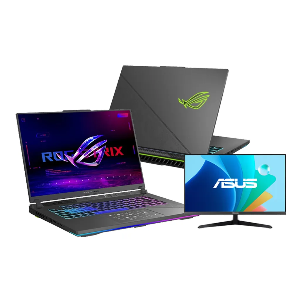 【ASUS】+27型螢幕組★16吋i9 RTX4070電競筆電(G614JI-0041C13980HX-NBL/i9-13980HX/16G/1TB/W11)