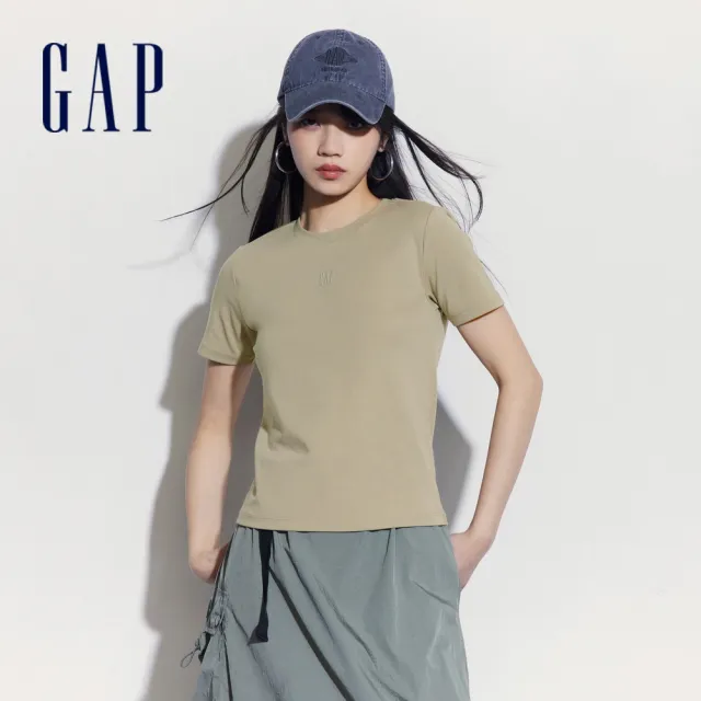 【GAP】男女裝 Logo圓領短袖T恤 -多款任選(476750&548050&543986&463163)