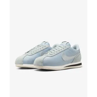 【NIKE 耐吉】運動鞋 慢跑鞋 休閒鞋 女鞋 男鞋 NIKE CORTEZ Light Pumice 藍銀 阿甘鞋 皮革復古(DZ2795002)